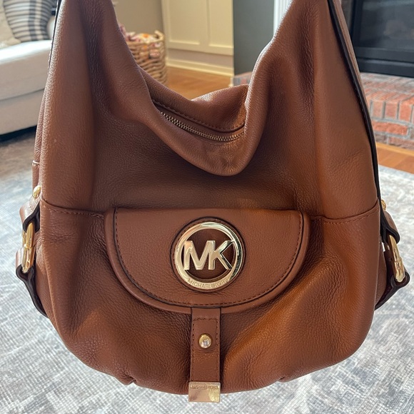 Michael Kors Purse- Light Brown/Cognac - Picture 2 of 6